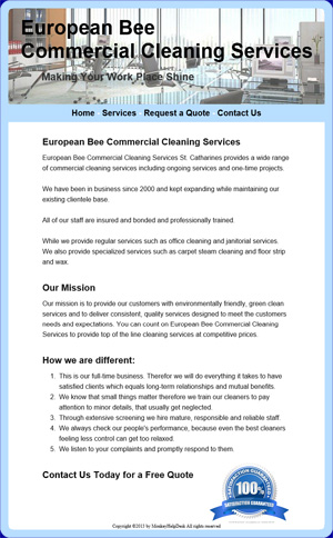 European Bee Commercial Cleaning